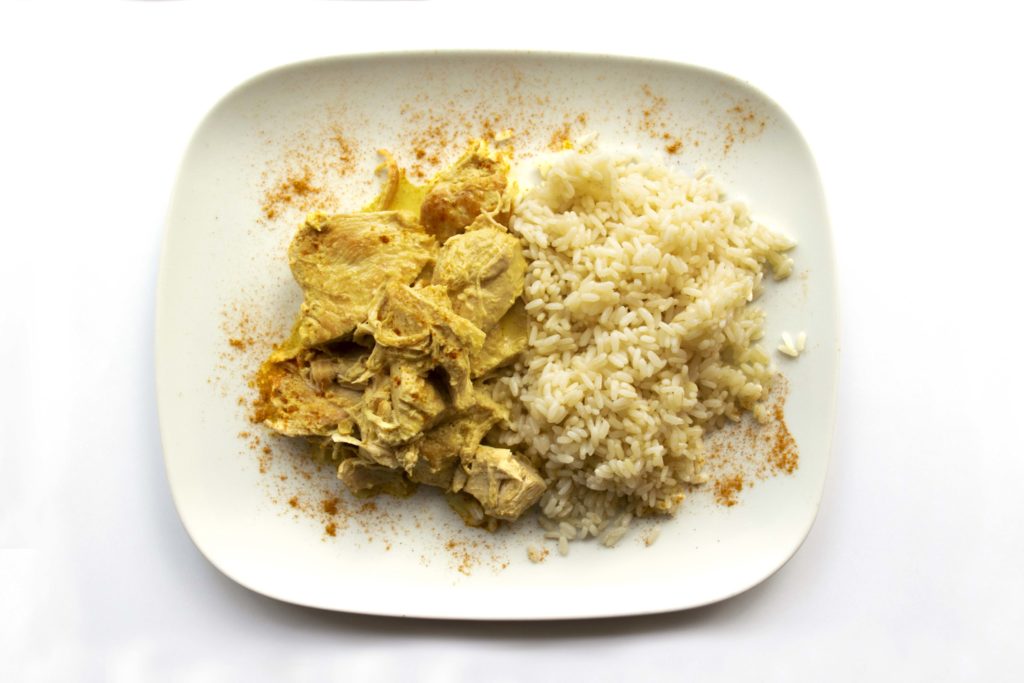 Riso con carne